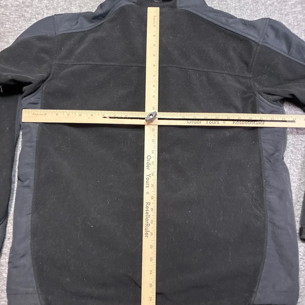 Marmot Gore Windstopper Fleece Jacket Mens XL Black‎ Full Zip M 8005-7-MPT